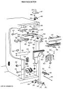 Part Location Diagram of WR17X4024 GE SHIELD LIGHT Assembly