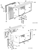 Section Diagram and Parts List for KM912DMW2  Hotpoint Air Conditioner