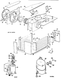 Section Diagram and Parts List for KLN18DAG2  Hotpoint Air Conditioner
