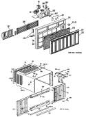 Part Location Diagram of WJ07X0784 GE ESCUTCHEON