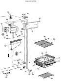 Part Location Diagram of WR40X1575 GE UNKNOWN