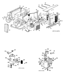 Section Diagram and Parts List for KJ710AST1  Hotpoint Air Conditioner