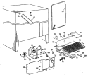 Section Diagram and Parts List for CSX22EFB  Hotpoint Refrigerator