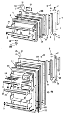Part Location Diagram of WR78X7546 GE O D PANEL FF