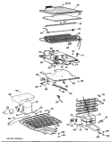Section Diagram and Parts List for CTF15EFB  Hotpoint Refrigerator