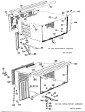 Section Diagram and Parts List for KM912DPW1  Hotpoint Air Conditioner