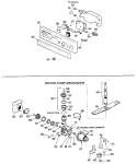 MOTOR - PUMP MECHANISM Diagram and Parts List for HSM507G-01  Hotpoint Dishwasher