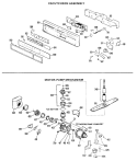 ESCUTCHEON ASSEMBLY Diagram and Parts List for HDA2000-02  Hotpoint Dishwasher