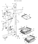 FRESH FOOD SECTION Diagram and Parts List for CSX22TGC  Hotpoint Refrigerator