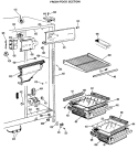 Part Location Diagram of WR02X7494 GE BRACKET LT