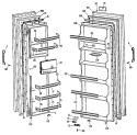 Section Diagram and Parts List for CSX20LHD  Hotpoint Refrigerator