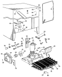 Section Diagram and Parts List for CSX22DHB  Hotpoint Refrigerator