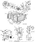 Section Diagram and Parts List for KQM08LAC1  Hotpoint Air Conditioner