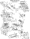 Part Location Diagram of WR71X1736 GE UNKNOWN