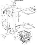 Part Location Diagram of WR17X2073 GE HANDLE & INSERT Assembly