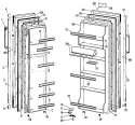 Section Diagram and Parts List for CSX22GJB  Hotpoint Refrigerator