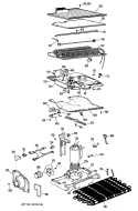 Section Diagram and Parts List for CTF14EJB  Hotpoint Refrigerator
