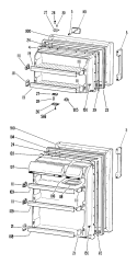 Section Diagram and Parts List for CTF16AJCL  Hotpoint Refrigerator