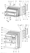 Section Diagram and Parts List for CTX18KJBR  Hotpoint Refrigerator