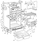 Part Location Diagram of WR02X7632 GE BRACKET L H
