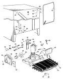 Section Diagram and Parts List for CSX24DJE  Hotpoint Refrigerator