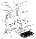 Section Diagram and Parts List for CSX24XJF  Hotpoint Refrigerator