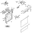Part Location Diagram of 39-5186 GE UC HDB727K