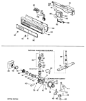 MOTOR - PUMP MECHANISM Diagram and Parts List for HDA1000K01  Hotpoint Dishwasher