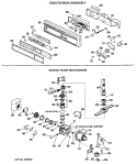 ESCUTCHEON ASSEMBLY Diagram and Parts List for HDA2000K01  Hotpoint Dishwasher