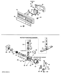 TERMINAL Diagram and Parts List for HDA487K-01BK  Hotpoint Dishwasher