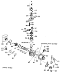 Section Diagram and Parts List for HDA2600K01  Hotpoint Dishwasher
