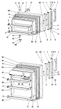 Part Location Diagram of WR71X1706 GE FRONT DOOR SHELF