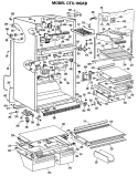 Part Location Diagram of WR17X6356 GE HANDLE Vegetable PAN