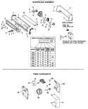Part Location Diagram of 39-9258 GE PM MANUAL USE & CARE