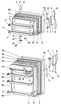 Section Diagram and Parts List for CTFP16AKCL  Hotpoint Refrigerator