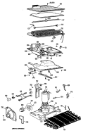 Section Diagram and Parts List for CTFP16EKC  Hotpoint Refrigerator