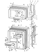 Part Location Diagram of WR17X2395 GE SHROUD