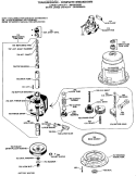 TRANSMISSION - COMPLETE BREAKDOWN Diagram and Parts List for WLW5900MAL  Hotpoint Washer