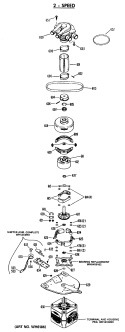 2 - SPEED Diagram and Parts List for WLW5900MAL  Hotpoint Washer