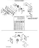 Part Location Diagram of WH12X0726 GE USE GEH WH12X726