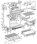 Part Location Diagram of WR38X1433 GE RETAINER GLASS REAR