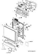 Part Location Diagram of WD21X0691 GE USE GEH WD21X691