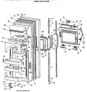 Part Location Diagram of WR17X1259 GE UNKNOWN