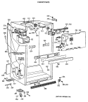 CABINET PARTS Diagram and Parts List for CTX18GAXBRAA  Hotpoint Refrigerator