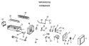 ICEMAKER Diagram and Parts List for CTX18GAXBRAA  Hotpoint Refrigerator