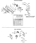Part Location Diagram of WH12X0700 GE BACK PLATE