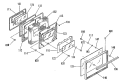 Section Diagram and Parts List for L3S340GL4  General Electric Range