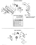 BACKSPLASH ASSEMBLY Diagram and Parts List for WRW3705MAL  General Electric Washer