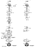 2 - SPEED Diagram and Parts List for WRW3705MAL  General Electric Washer