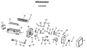 ICEMAKER Diagram and Parts List for MSG24GRTCWH  General Electric Refrigerator
